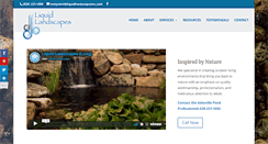 Desktop Screenshot of liquidlandscapesinc.com
